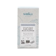 Suki Earl Grey Blue Flower Pyramids x 50